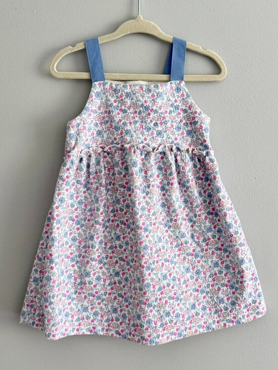 Zara Other - Zara Ditsy Floral Textured Sleeveless Dress EUC 18-24M